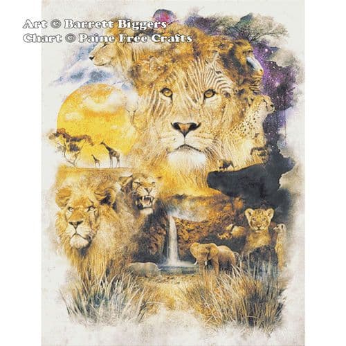 Circle of Life by Paine Free Crafts printed cross stitch chart